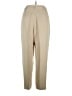 Talbots 100% Silk Solid Tan Silk Pants Size 16 - photo 2