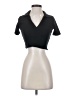 Zara Black Short Sleeve Turtleneck Size S - photo 1