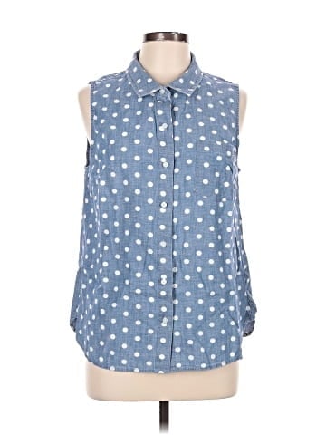 Tommy Hilfiger Sleeveless Button-Down Shirt (view 1)