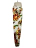 Kate & Mallory designs Floral White Casual Pants Size 1X - photo 4
