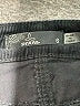 PrAna Solid Black Denim Skirt Size 6 - photo 4