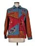Assorted Brands Graphic Brown Tan Jacket Size M - photo 1