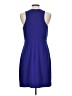 J.Crew 100% Polyester Solid Blue Cocktail Dress Size 12 - photo 2