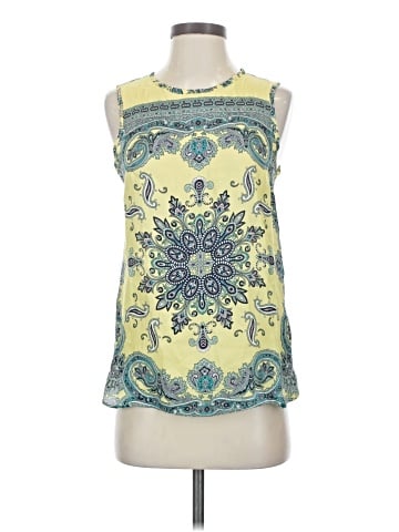 Massimo Dutti Sleeveless Silk Top (view 1)