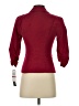 XOXO Burgundy Blazer Size XS - photo 2