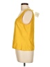 St. John Yellow Sleeveless Top Size L - photo 5
