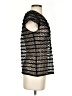 Milly 100% Polyester Black Short Sleeve Top Size 0 - photo 4