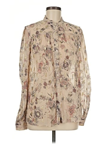 Reiss Long Sleeve Blouse (view 1)