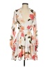 VICI 100% Polyester Floral Ivory Cocktail Dress Size S - photo 1