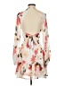 VICI 100% Polyester Floral Ivory Cocktail Dress Size S - photo 2