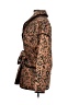 Bagatelle 100% Polyester Animal Print Brown Coat Size L - photo 5