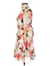 VICI 100% Polyester Floral Ivory Cocktail Dress Size S - photo 5