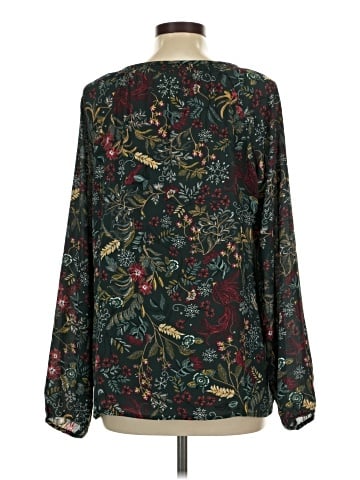 Christopher & Banks Long Sleeve Blouse (view 2)