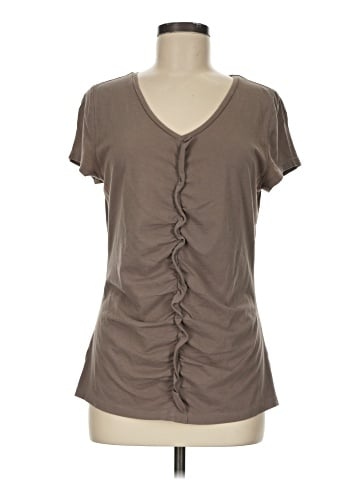 Ann Taylor Factory Short Sleeve T-Shirt (view 1)