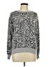 1.State Animal Print Gray Pullover Sweater Size L - photo 1