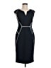 Dorothy Perkins 100% Polyester Black Cocktail Dress Size EU 38 / US 8 - photo 1