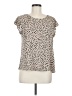 Papermoon 100% Polyester Ivory Short Sleeve Blouse Size M - photo 1