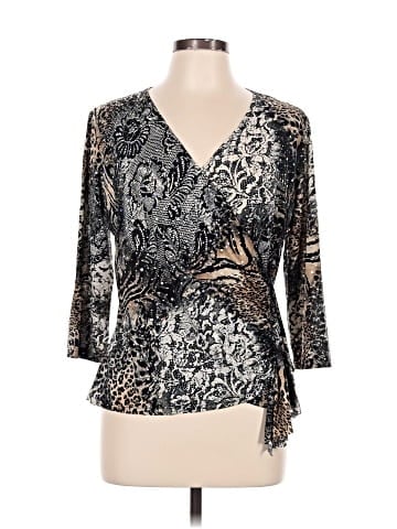 Studio 1940 3/4 Sleeve Blouse (view 1)