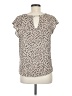 Papermoon 100% Polyester Ivory Short Sleeve Blouse Size M - photo 2