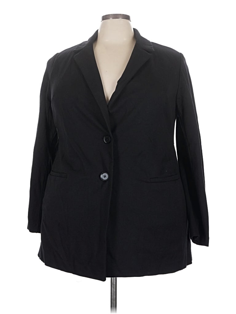 Click to view more detailed imagery on our partner's website Pre-owned Torrid Blazer Jacket In Black