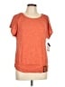 Apt. 9 Orange Short Sleeve Top Size L (petite) - photo 1