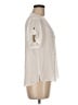 Sweet Rain 100% Polyester Ivory Short Sleeve Blouse Size M - photo 4
