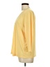 Susan Graver Yellow 3/4 Sleeve Blouse Size L - photo 5