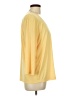Susan Graver Yellow 3/4 Sleeve Blouse Size L - photo 4