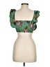 Maaji Green Short Sleeve Blouse Size M - photo 2