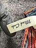 Mind Code Print Red Casual Pants Size S - photo 7