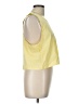 Mono b Yellow Sleeveless Top Size L - photo 4
