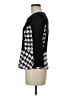 Cupio Houndstooth Black Pullover Sweater Size M - photo 5