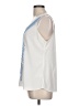 Violet & Claire 100% Polyester White Sleeveless Blouse Size L - photo 5