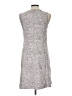 Ann Taylor LOFT Metallic Silver Casual Dress Size 12 - photo 2