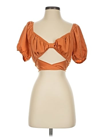 pretty garbage Short Sleeve Blouse (view 1)