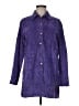Chico's 100% Leather Purple Coat Size Med (1) - photo 1