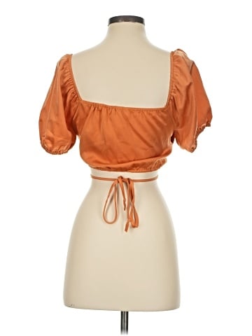 pretty garbage Short Sleeve Blouse (view 2)