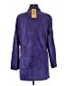 Chico's 100% Leather Purple Coat Size Med (1) - photo 2