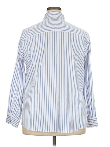 Foxcroft Long Sleeve Button-Down Shirt (view 2)