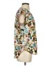 Daniel Rainn Floral Ivory Short Sleeve Blouse Size S - photo 4
