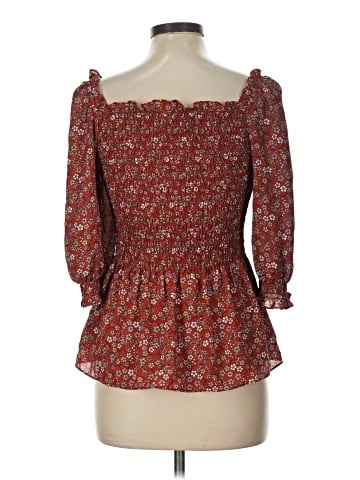 Max Studio 3/4 Sleeve Blouse (view 2)