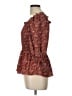 Max Studio 100% Polyester Red 3/4 Sleeve Blouse Size L - photo 5
