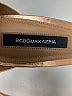 BCBGMAXAZRIA 100% Leather Gold Sandals Size 9 - photo 3