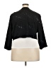 Perceptions 100% Polyester Black Kimono Size 20 - photo 2