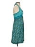 Athleta Paisley Teal Casual Dress Size 4 - photo 4
