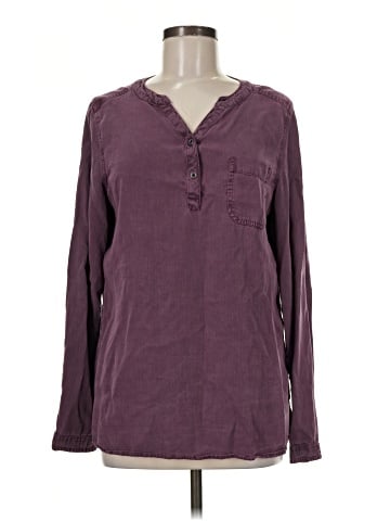 Natural Reflections Long Sleeve Henley (view 1)