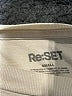 Re.Set 100% Cotton Ivory Short Sleeve T-Shirt Size S - photo 7