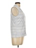 Calvin Klein Silver Sleeveless Blouse Size L (petite) - photo 4