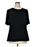 Chico's Black Short Sleeve Blouse Size XL - photo 1