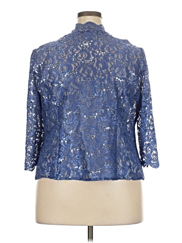 Alex Evenings 3/4 Sleeve Blouse (view 2)